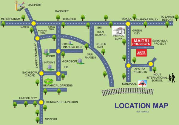Images for Location Plan of Amrutha Projects Maitri Enclave Images for Location Plan of Amrutha Projects Maitri Enclave