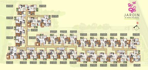  jardin Images for Cluster Plan of Mana Projects Jardin