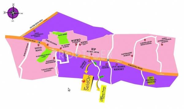  seldon Images for Location Plan of Mana Projects Seldon