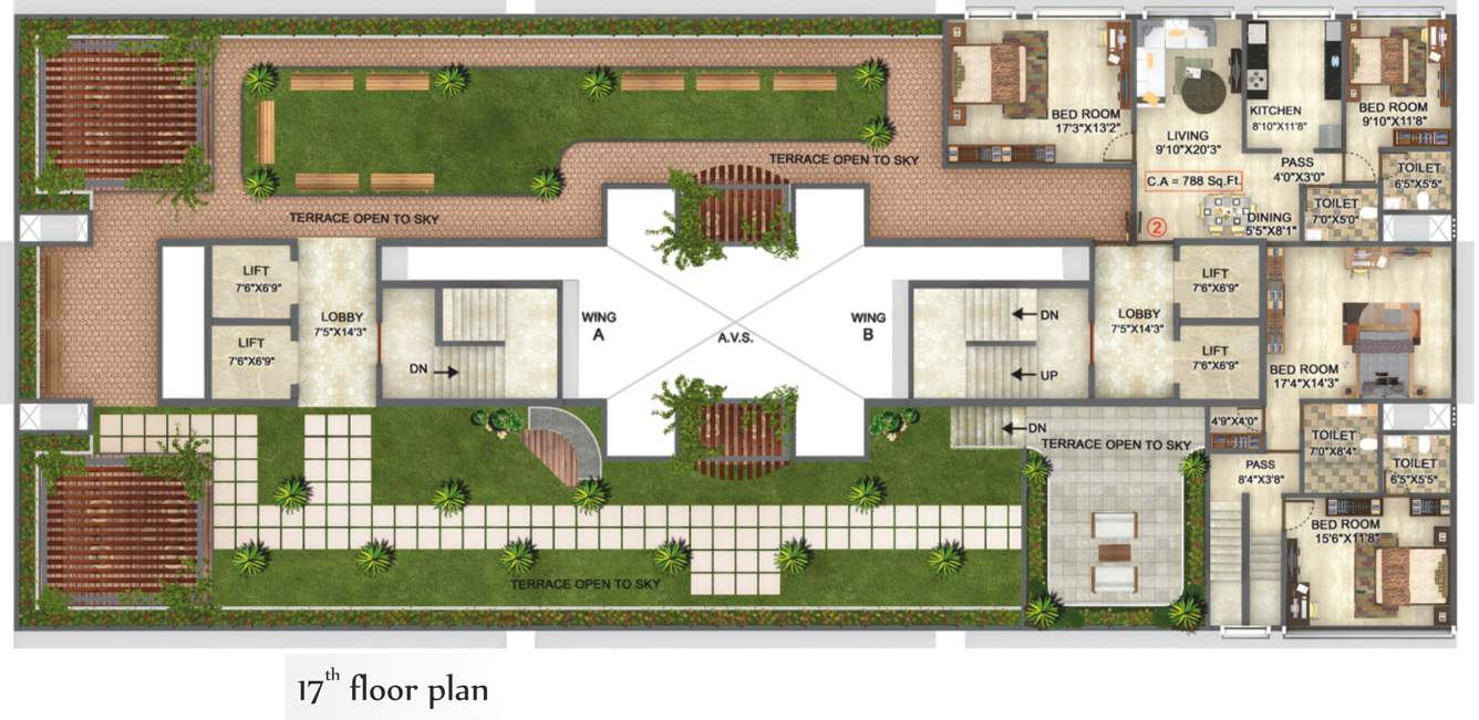 winspace amelio Images for Cluster Plan of Moongipa Winspace Amelio