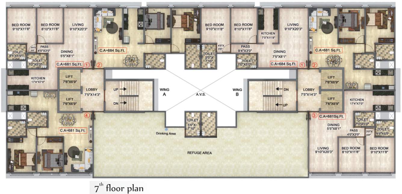 winspace amelio Images for Cluster Plan of Moongipa Winspace Amelio
