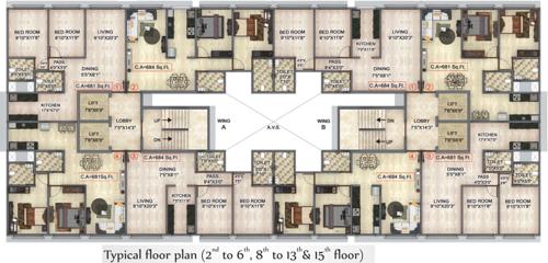 Images for Cluster Plan of Moongipa Winspace Amelio winspace-amelio Images for Cluster Plan of Moongipa Winspace Amelio
