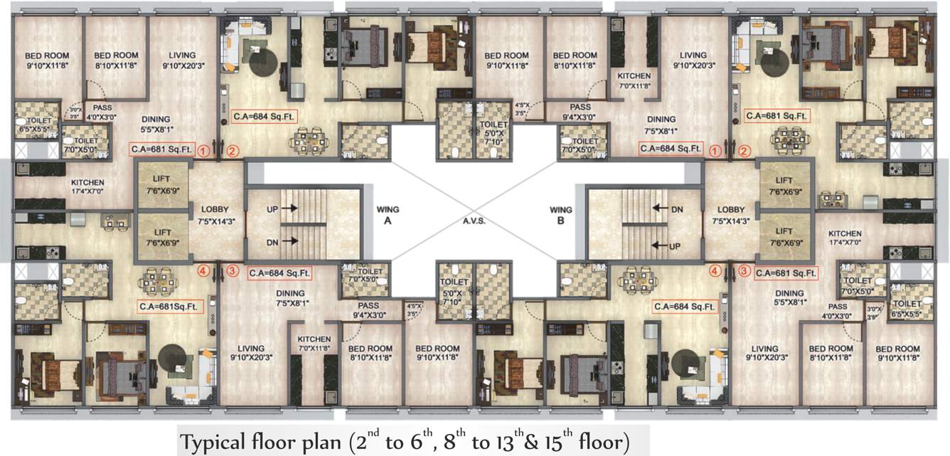 winspace amelio Images for Cluster Plan of Moongipa Winspace Amelio