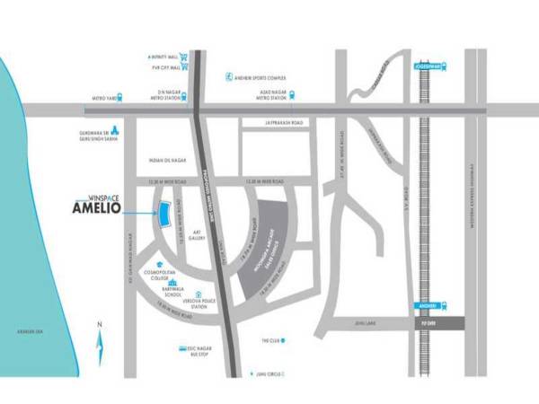 Location Plan winspace-amelio Location Plan