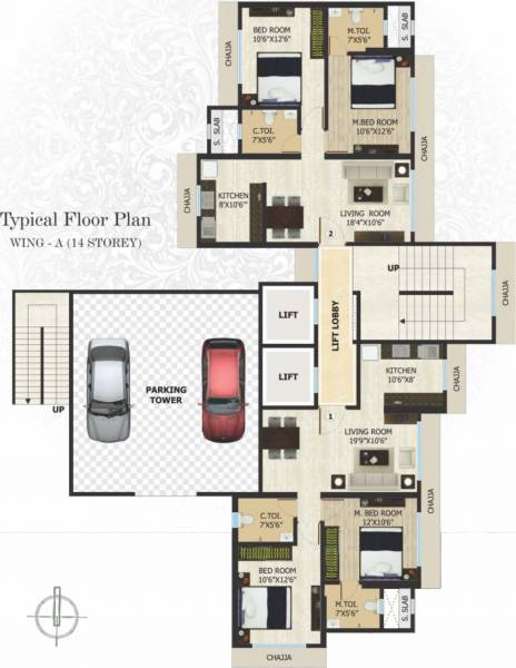 Images for Cluster Plan of Adinath Saanvi Heights