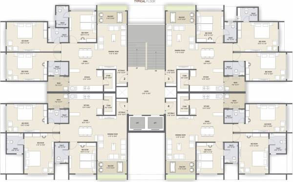Images for Cluster Plan of Civic Samprati Residency