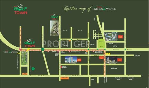  green-avenue Images for Location Plan of Aims Green Avenue