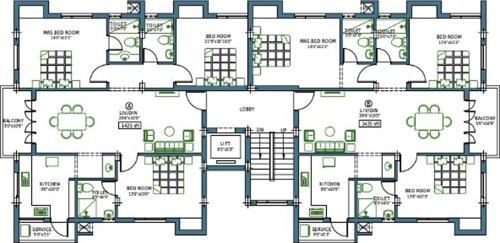 Images for Cluster Plan of Pushkar Sreepuram Images for Cluster Plan of Pushkar Sreepuram