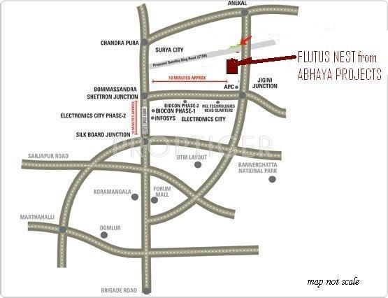 Images for Location Plan of Abhaya Flutus Nest