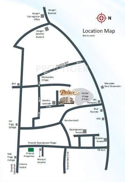  prince Images for Location Plan of Neeladri Prince