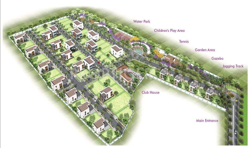 orchid Images for Layout Plan of Vajram Orchid