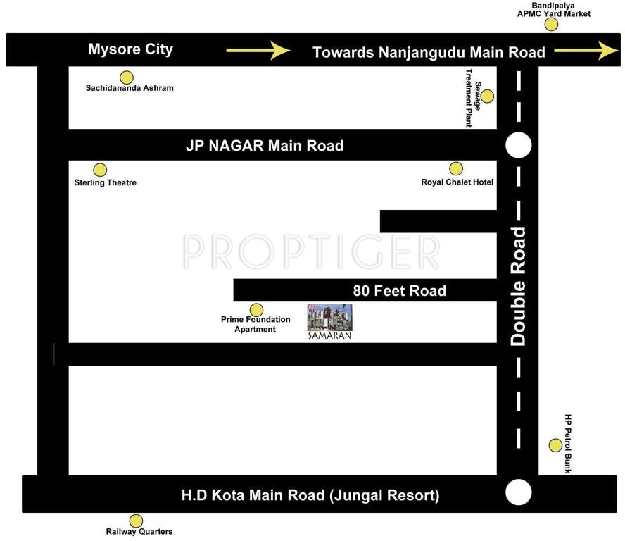  smaran Images for Location Plan of DS DSMAX SMARAN