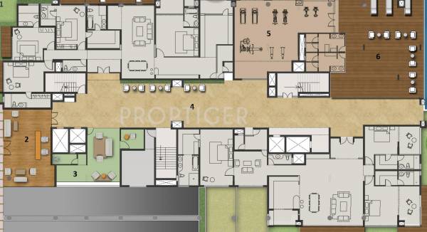 Images for Cluster Plan of Nitesh Logos