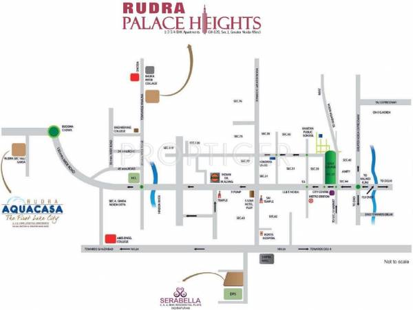 Images for Location Plan of Rudra Palace Heights