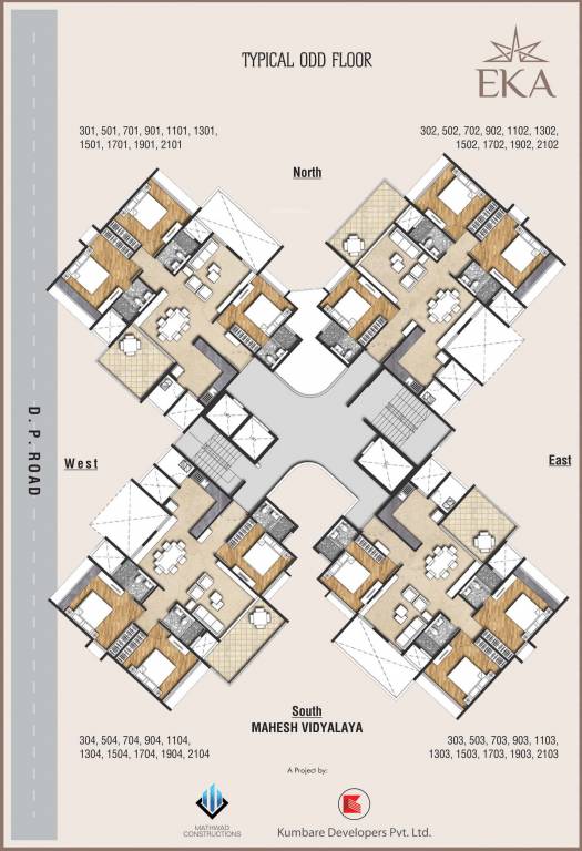  eka EKA Cluster Plan