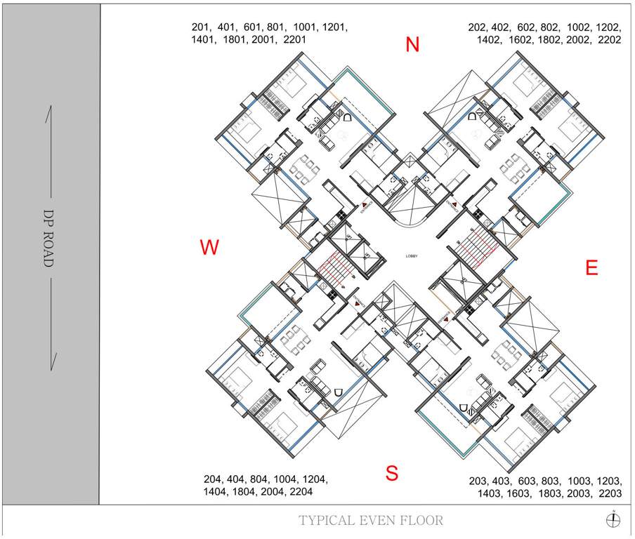  eka Images for Cluster Plan of Kumbare EKA