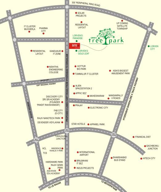 Images for Location Plan of Vasundhara Tree Park