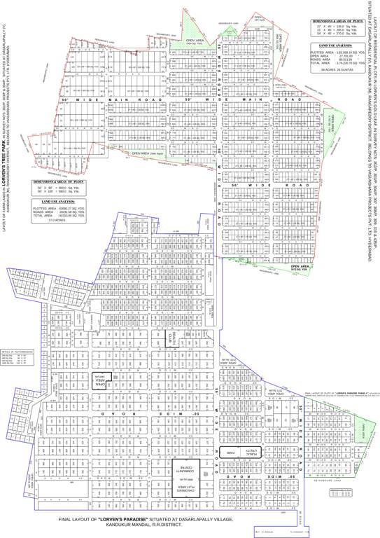 Images for Master Plan of Vasundhara Tree Park