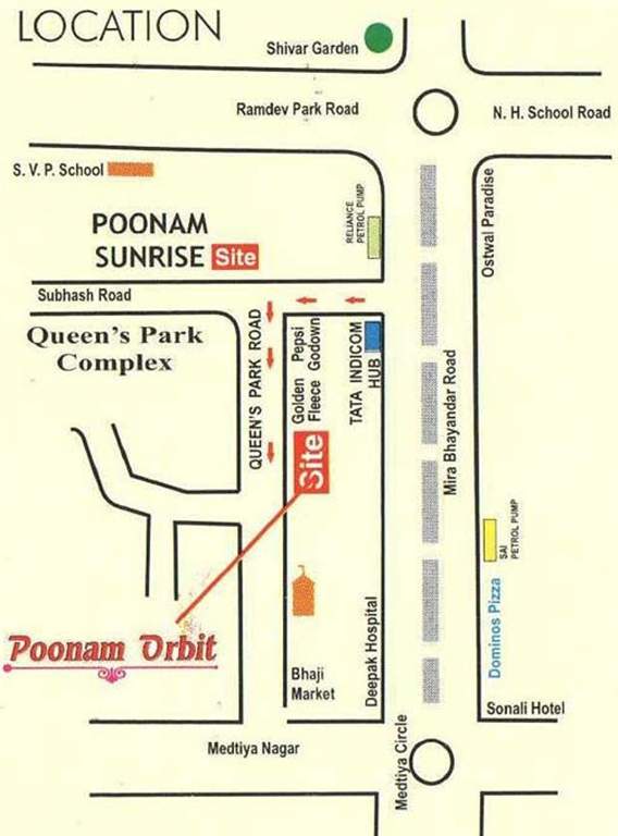  poonam orbit Location Plan