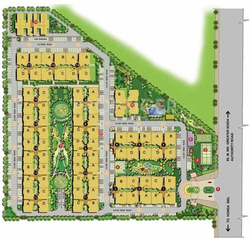  mystic-greens Images for Master Plan of Eldeco Mystic Greens