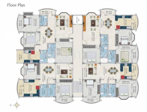 Images for Master Plan of JS Nikhil Residency