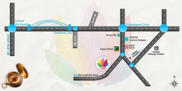 JS Homes Lotus Location Plan