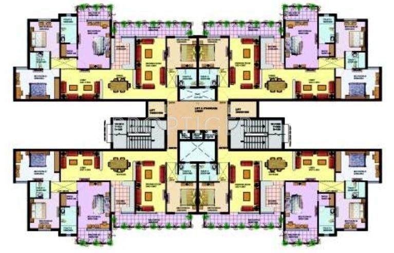  royal hills 2 Barberry Court Cluster Plan