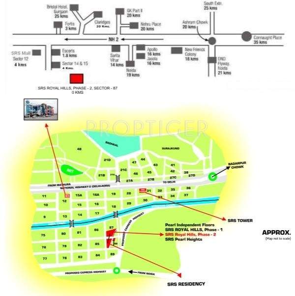  royal hills 2 Images for Location Plan of SRS Royal Hills 2