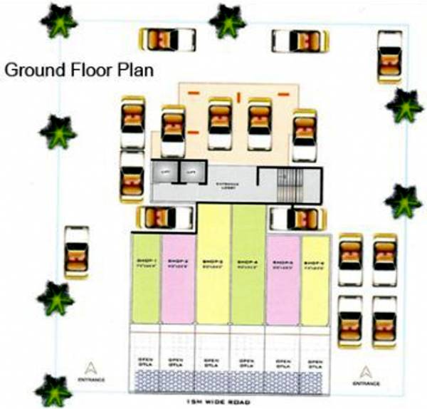 Images for Cluster Plan of S R A R Heights