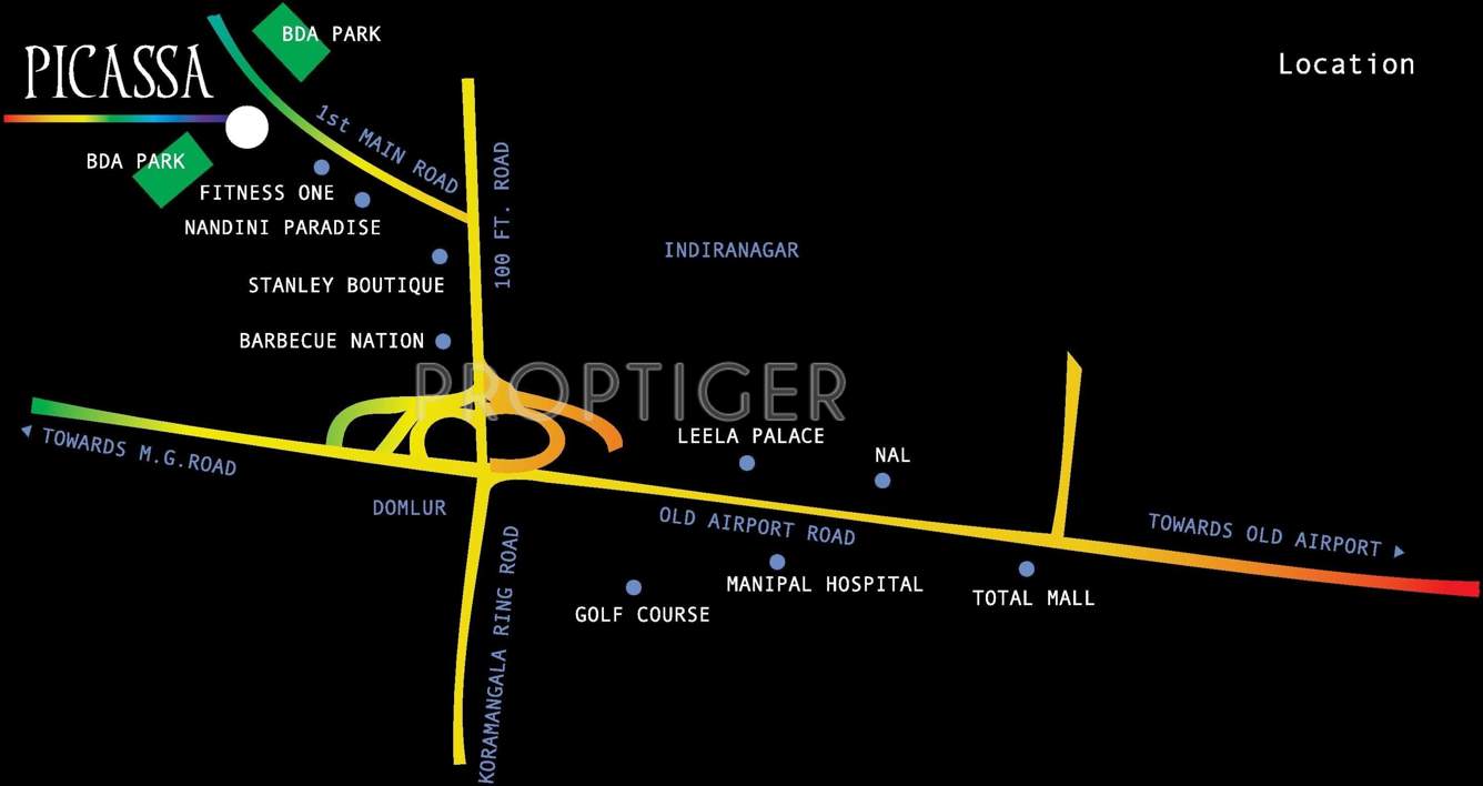 picassa Images for Location Plan of Pride Picassa