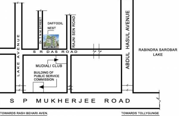 Images for Location Plan of Daffodil Nest Images for Location Plan of Daffodil Nest