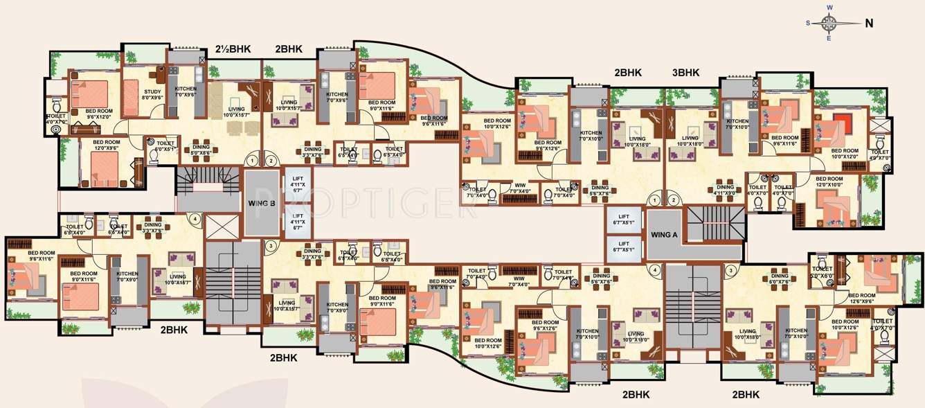  elanza Images for Cluster Plan of Shamiks Elanza