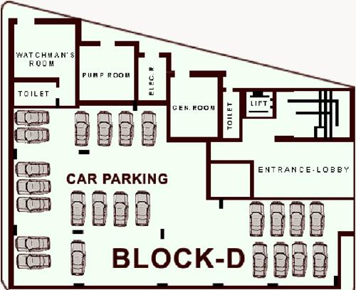  greens Images for Cluster Plan of Daffodil Greens