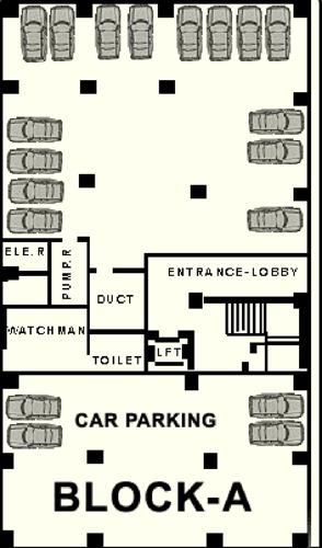  greens Images for Cluster Plan of Daffodil Greens