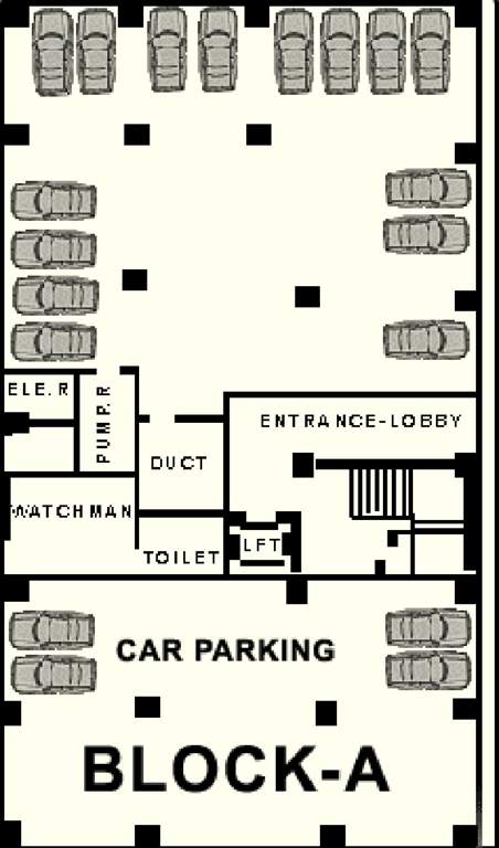  greens Images for Cluster Plan of Daffodil Greens