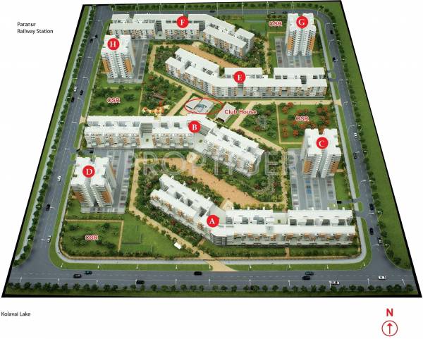 Images for Master Plan of Mahindra Iris Court