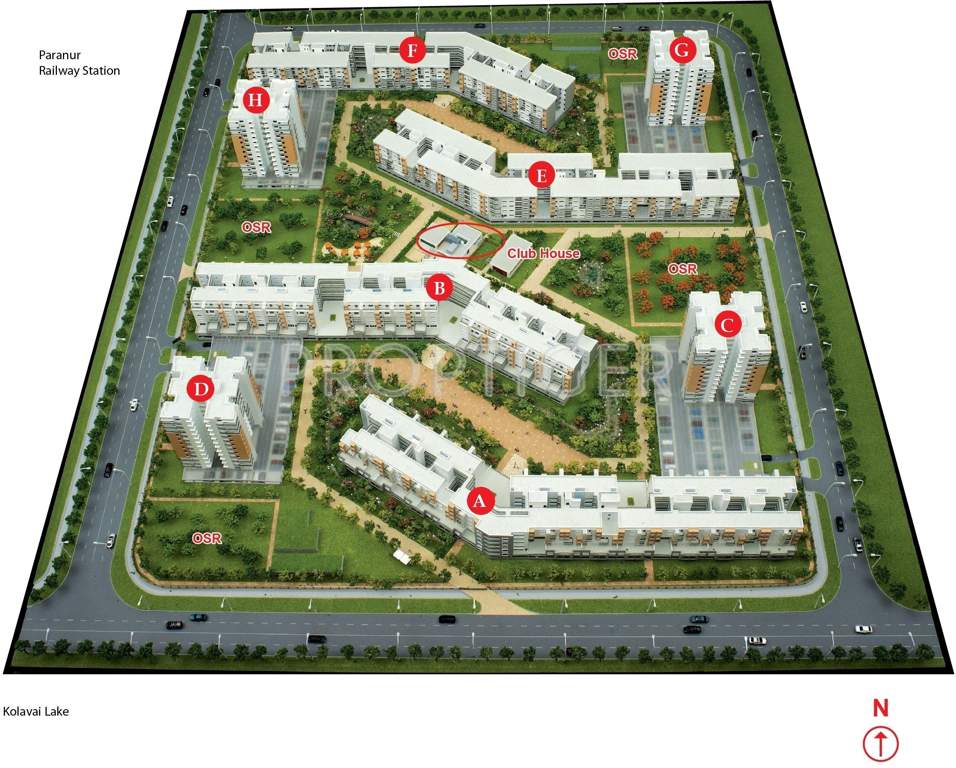 Images for Master Plan of Mahindra Iris Court