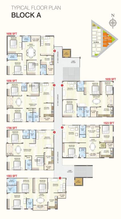 Images for Cluster Plan of Trishala The Life
