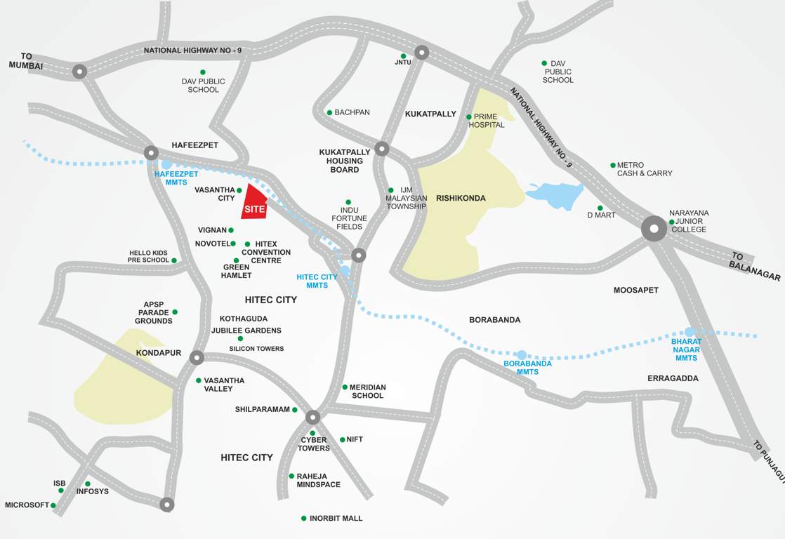 Images for Location Plan of Trishala The Life