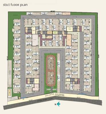 Wing A,B,C,D,E,F Cluster Plan For Ground Floor midland Wing A,B,C,D,E,F Cluster Plan For Ground Floor
