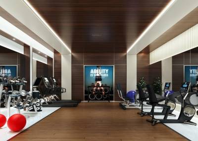 Gymnasium amenities of BBCL Midland