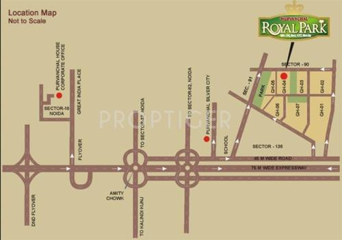 royal-park Images for Location Plan of Purvanchal Royal Park