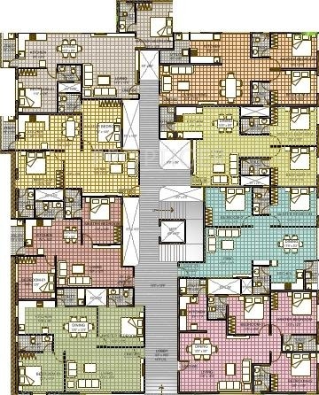 Images for Cluster Plan of Navakiran Infratech Purnima Classic