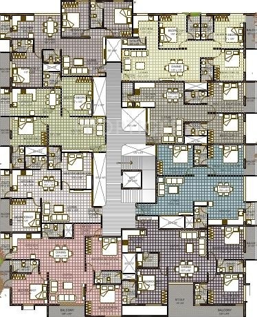 Images for Cluster Plan of Navakiran Infratech Purnima Classic