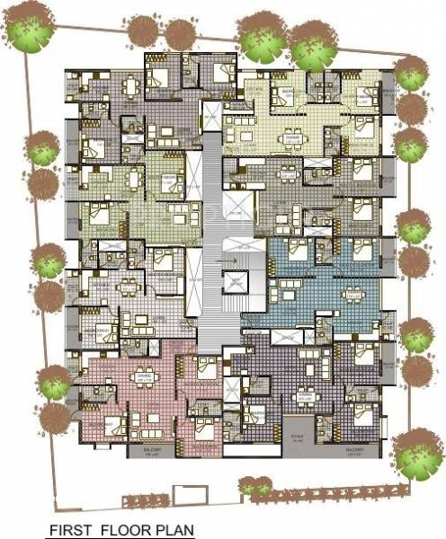 Navakiran Infratech Purnima Classic Layout Plan