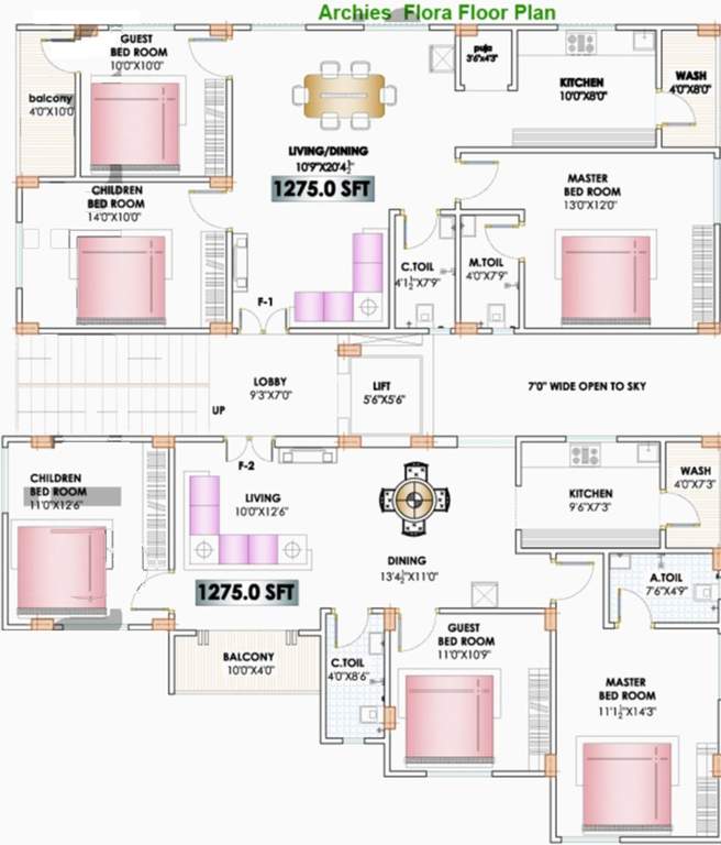 Images for Cluster Plan of Archies Flora