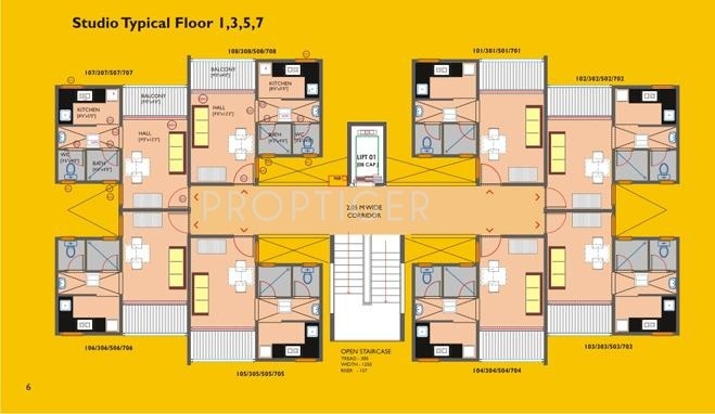  vaibhava Tower 27 Cluster Plan