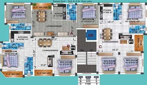  radiance Images for Cluster Plan of Rajwada Radiance