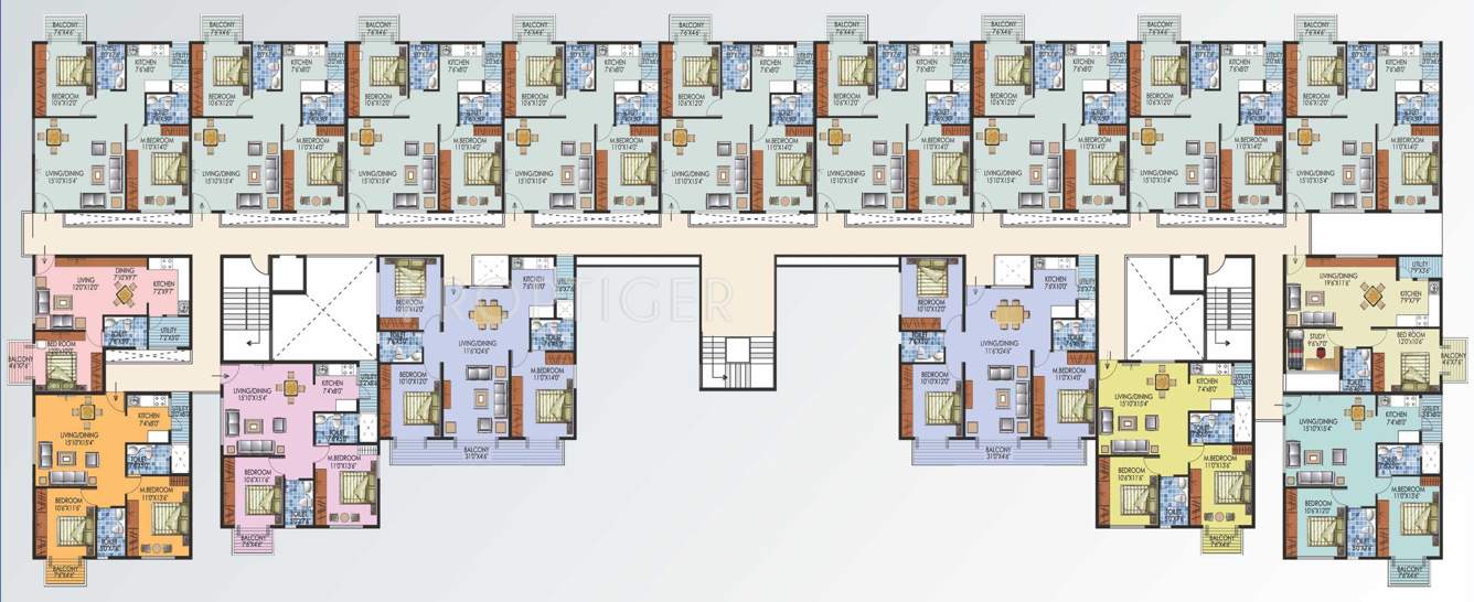 Images for Cluster Plan of ATZ Properties Gladiola Gardenia