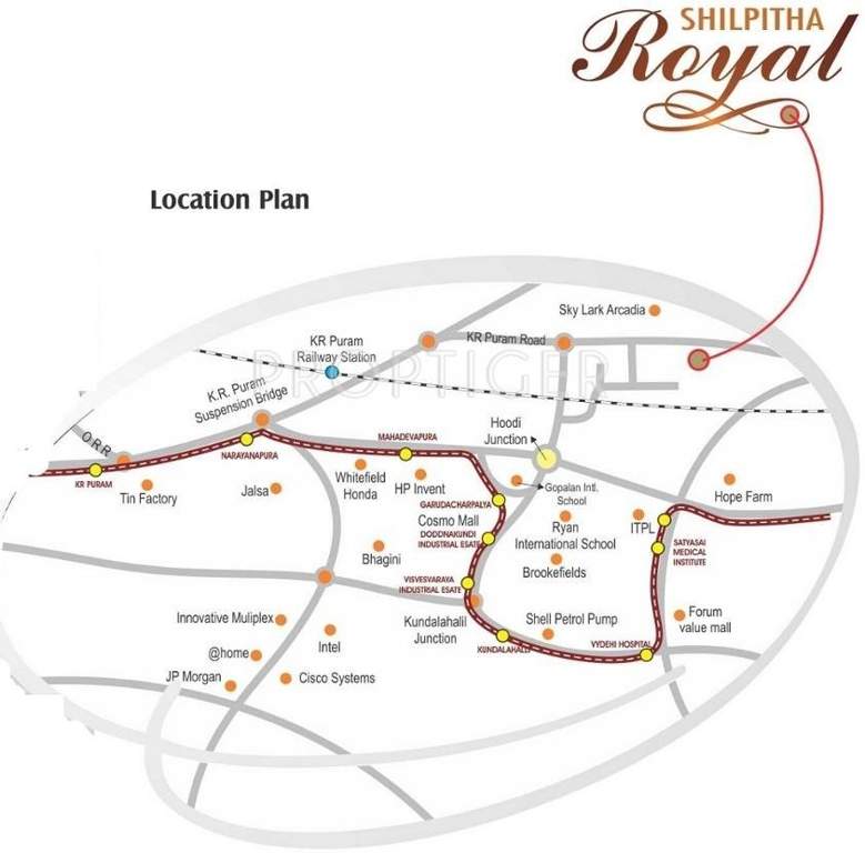 shilphitha royal Images for Location Plan of Maithri Shilphitha Royal